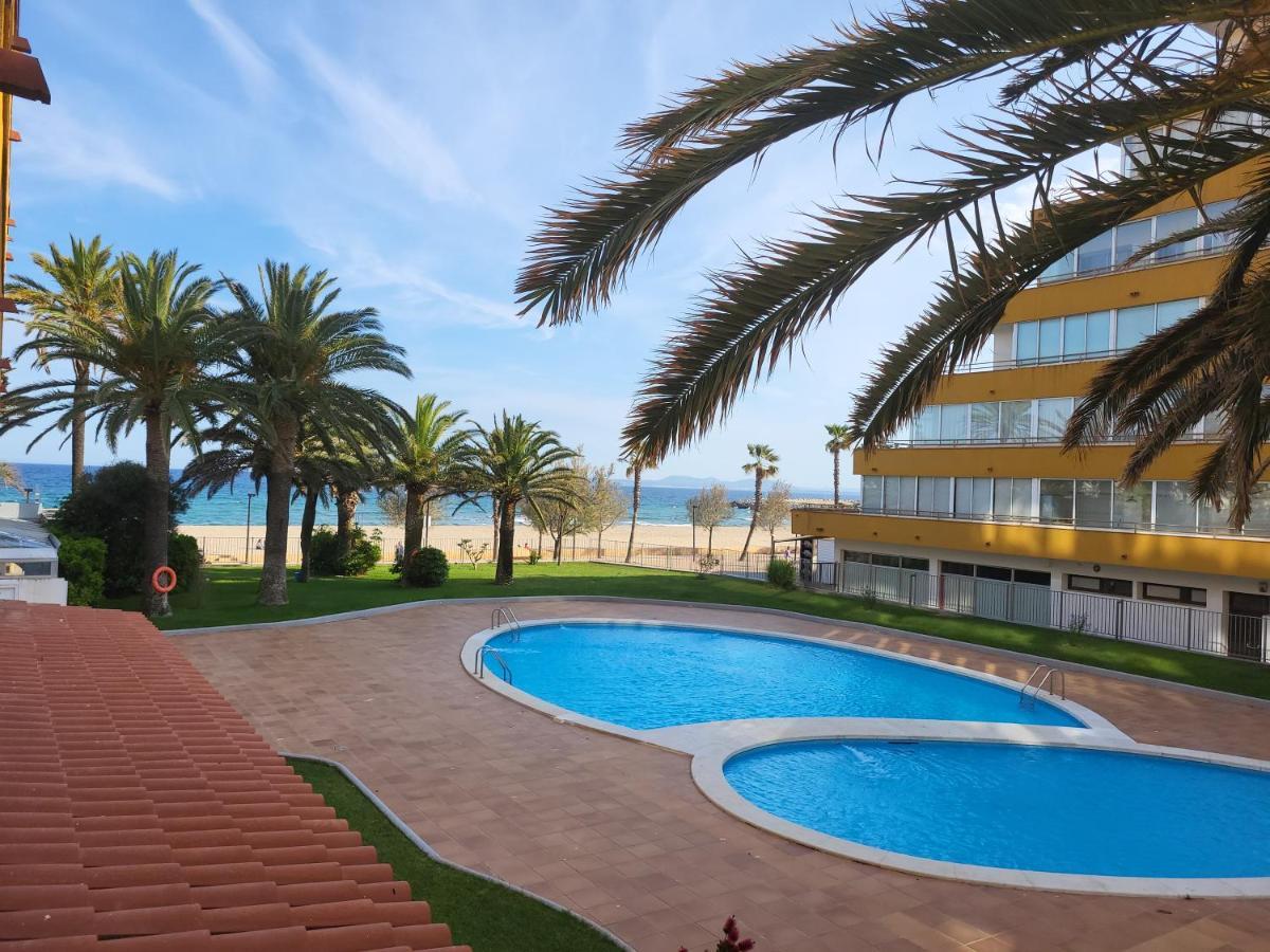 Superbe Apartement En Residence Avec Piscine Rosas Exteriör bild